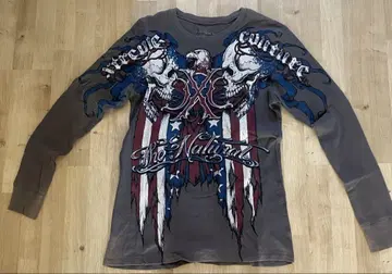 Xtreme Couture 긴팔 티셔츠 스컬 디자인