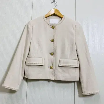 투모로우랜드 Ballsey 믹스 더블 크로스 크루넥 자켓