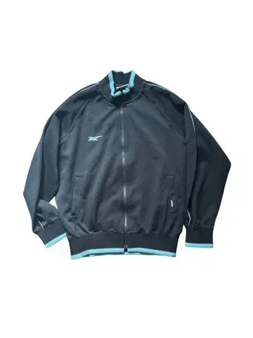 80s asics 트랙 자켓 블랙
