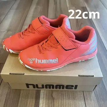 hummel 오렌지 축구 트레이닝 슈즈 벨트 포함