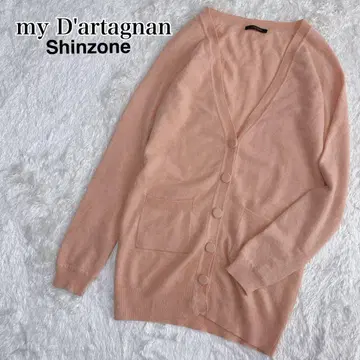 my D'artagnan 캐시미어 100% 가디건 니트 핑크