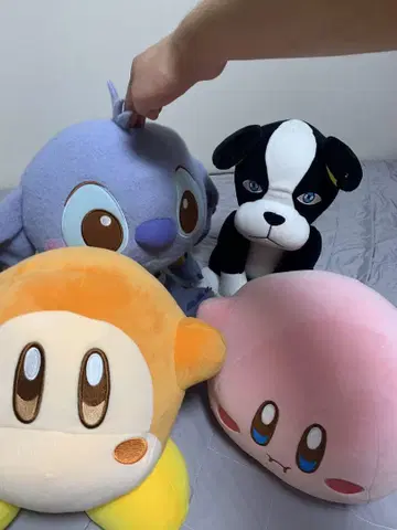 커다란 커비 봉제 인형