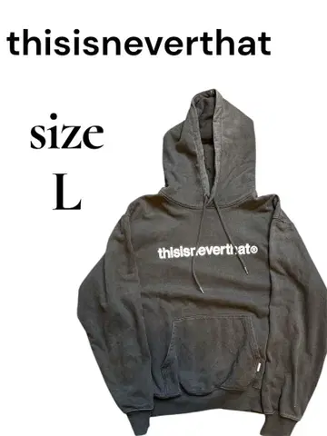 thisisneverthat 그레이 후드티 L 사이즈