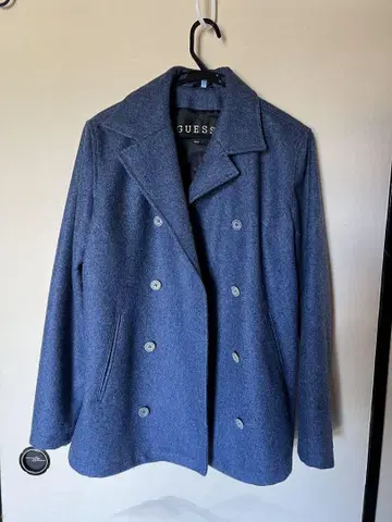 GUESS 코트 피코트