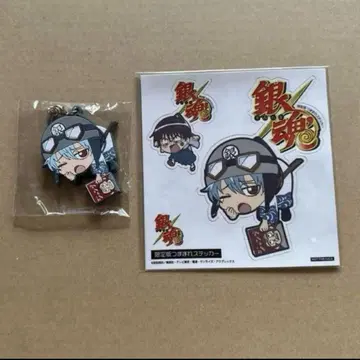 은혼 쮸쮸바 러버 스트랩 사카타 긴토키 한정판 쮸쮸바 스티커