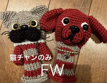 고양이 짱 골프헤드커버 FW용 핸드메이드 제품