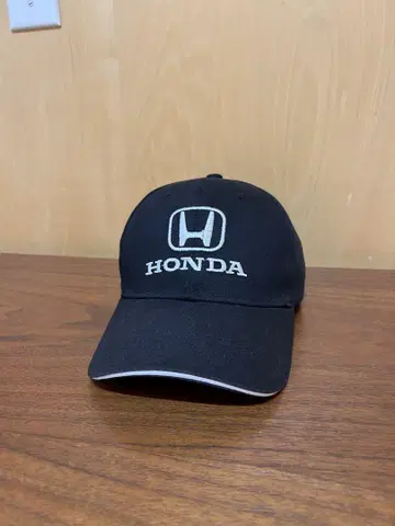 Honda 로고 자수 블랙 캡