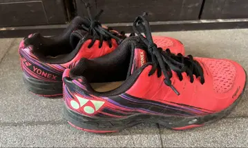 YONEX 소프트 테니스화 레드