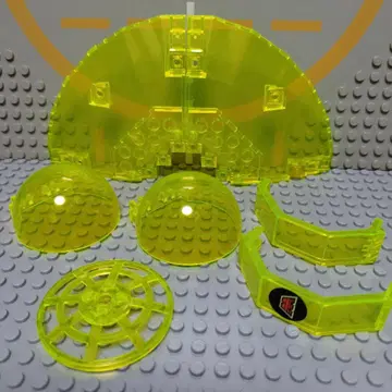 LEGO 레고 트랜스 네온 그린 클리어 부품 정품
