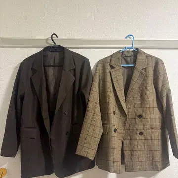 GRL 테일러드 자켓 & GU 테일러드 자켓 세트