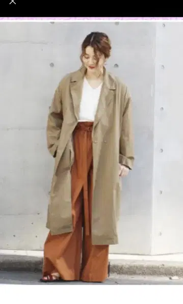 저널 스탠다드 트렌치코트