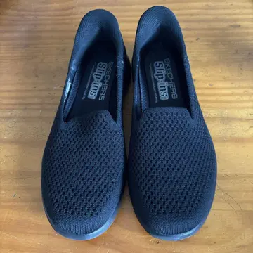 SKECHERS 온더고 플렉스 슬립인스 슬립온 블랙