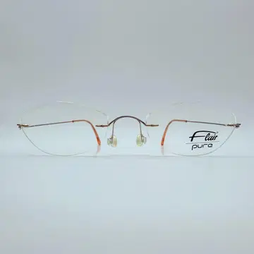 FLAIR pure 안경 프레임 무테 초경량 핑크 독일제