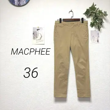 9923-1 맥피 투모로우랜드 치노 팬츠 사이즈 36 무지