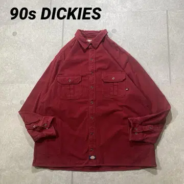 새상품급 90s DICKIES 디키즈 헤비 웨이트 플란넬 빅 XXL