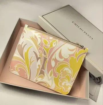 EMILIO PUCCI 에밀리오 푸치 트로피카나 프린트 백 파우치