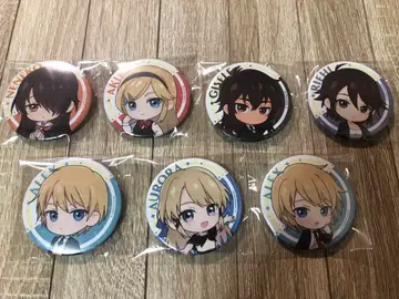 시로나가스 섬으로의 귀환 미니 캐릭터 캔뱃지 컴프 7개 세트