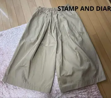STAMP AND DIARY 와이드 팬츠