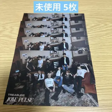 TREASURE LOVE PULSE 엽서 5장 세트