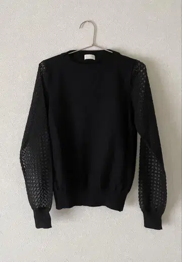 BALLSEY * 보르지 블랙 풀오버 니트