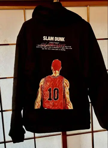 SlAM DUNK 강백호 후드 부착 후드티 XL