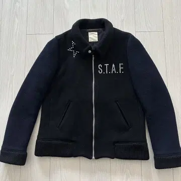 LPANDF x S.T.A.F 울 라이더 자켓 M 사이즈 스즈키 카즈마