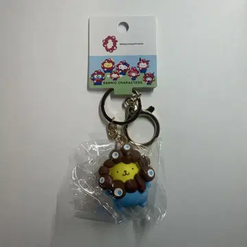 오사카 간사이 만박 EXPO 산리오 입체 마스코트 컬러 키링 폼폼푸딩