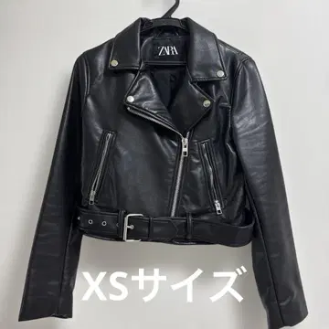 ZARA 블랙 라이더 자켓 XS