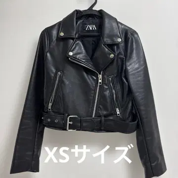 ZARA 블랙 라이더 자켓 XS