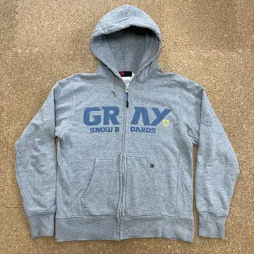 새상품급 [레어] GRAY 후드티 맨투맨 스노우보드 M사이즈
