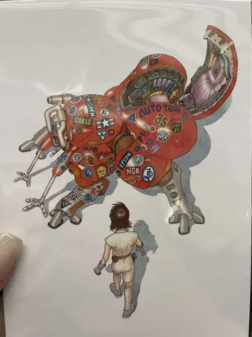 공각기동대 AKIRA 엽서