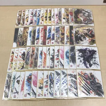 가면라이더 ART 색지 금박 60개 묶음 판매
