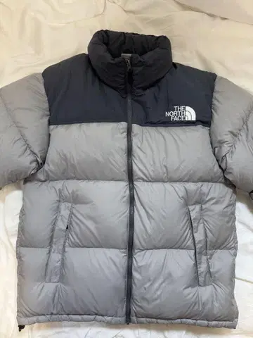 [클리닝 완료] THE NORTH FACE 눕시 자켓 그레이