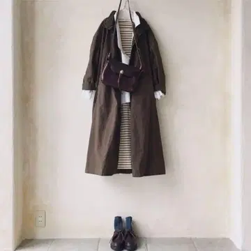 nest robe 수피마 코튼 스탠드 카라 코트