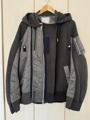 Sacai 23aw Sponge Sweat Hoodie