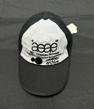 aeae 야구 모자 화이트/블랙