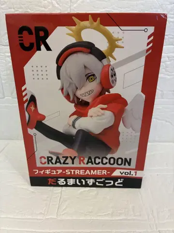 Crazy Raccoon STREAMER 피규어 달마신