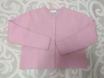 슬로브 이에나 핑크 니트 가디건