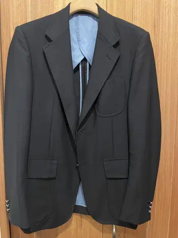 SCYE BASICS 네이비 블레이저 테일러드 자켓 36