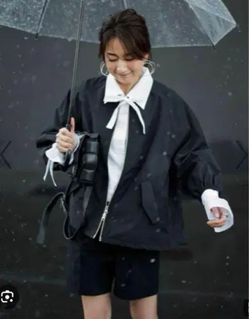 FORME 블랙 발수 블루종