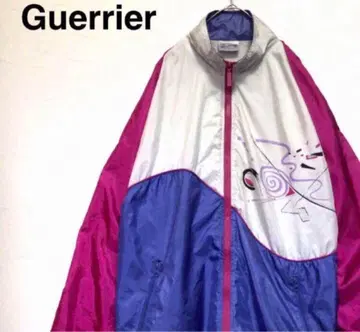 Guerrier 나일론 자켓 L 핑크 화이트 파랑 멀티 컬러 빅