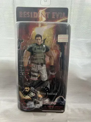 바이오하자드 크리스 레드필드 캡콤 25주년 새상품 NECA
