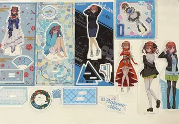 5등분의 신부 나카노 미쿠 8점 묶음 판매