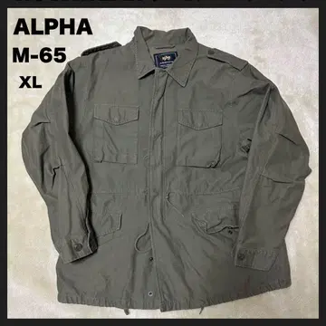 [ USED ] ALPHA 사 M-65 밀리터리 자켓 XL 사이즈