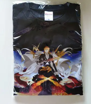 당선품 BLEACH Brave Souls 10주년 T셔츠 쿠로사키 이치고