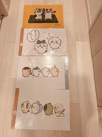 치이카와 (먼작귀) 나가노전 나가노 캐릭터 워 스티커 3종