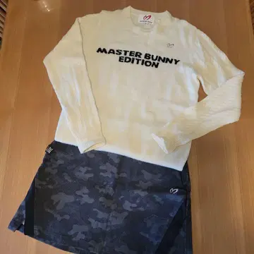 MASTER BUNNY EDITION 스웨터 & 스커트 세트