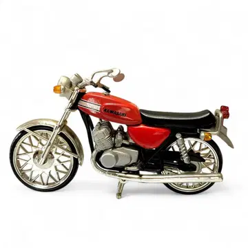 KAWASAKI 가와사키 미니어처 바이크 레드 약 10cm