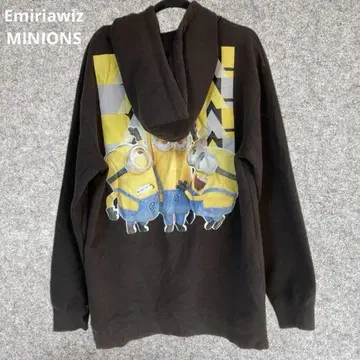 Emiriawiz MINIONS 콜라보 풀오버 후드티