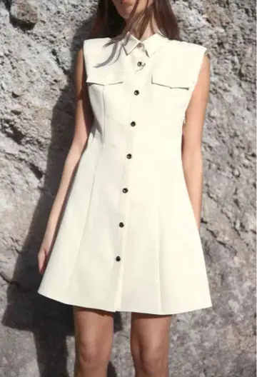 zara 크레이프 미니 원피스